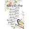 Dexsa Rules Of The House Woodland Grace Series 6" x 9" Wood Plaque with Easel